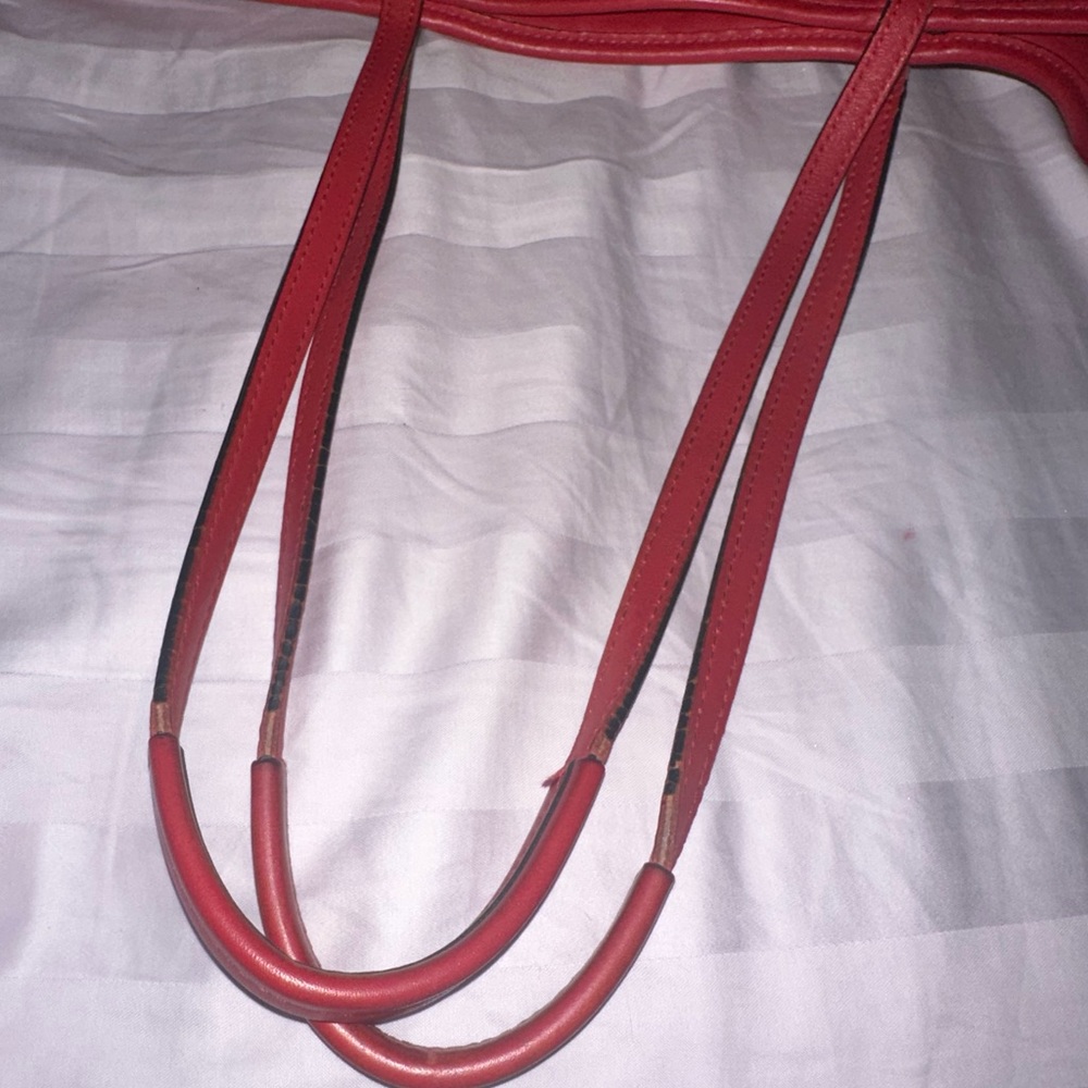 RED MCM BAG - Picture 5 of 9
